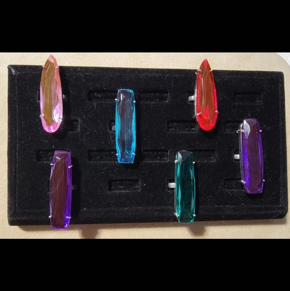 Handmade 925 Sterling Silver Heart Shape Turquoise Gemstone  Ring Size 10 - Picture 10 of 11